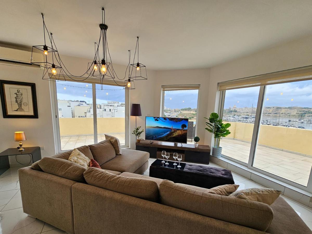 Mive Luxury Sea View Penthouse Apartamento Gzira Exterior foto